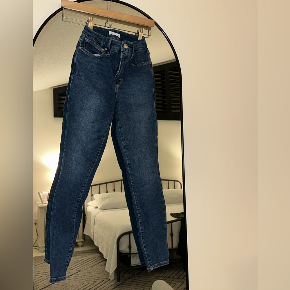 GOOD LEGS SKINNY CROPPED JEANS